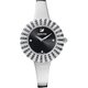 Swarovski Crystal Rose fekete nemesacél szíjas óra 5484076