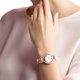 Swarovski Stella rozé rózsaszín bőr szíjas óra 5452507