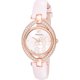 Swarovski Stella rozé rózsaszín bőr szíjas óra 5452507