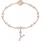 Swarovski Y betű rozé charm 5437612