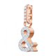 Swarovski & rozé charm  5441403