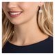 Swarovski Ezüst színű függő fülbevaló swarovski napsugárral 5479914