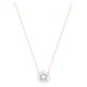 Swarovski Rozé nyaklánc swarovski napsugárral 5451376