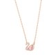 Swarovski Rozé nyaklánc ragyogó swarovski hattyúvaL 5469989