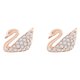 Swarovski Rozé fülbevaló swarovski hattyúval 5144289