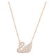 Swarovski Rozé nyaklánc swarovski hattyúval 5121597