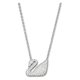 Swarovski Ezüst színű nyaklánc swarovski hattyúval 5007735