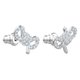 Swarovski Ezüst színű fülbevaló swarovski masnival 5447080