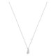 Swarovski Ezüst színű nyaklánc swarovski tollal 5512365