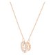 Swarovski Rozé nyaklánc mozgó swarovski kristállyal 5272364