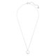 Swarovski Ezüst színű nyaklánc swarovski kör medállal 5198686