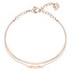 Swarovski Rozé dupla karkötő swarovski pávé körrel 5274892