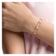 Swarovski Rozé dupla karkötő rózsaszín swarovski szívvel 5446304