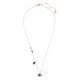 Swarovski Rozé nyaklánc swarovski Nazar szeme medállal 5172560
