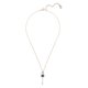 Swarovski Rozé nyaklánc swarovski Nazar szeme kulcs medállal 5437517
