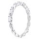 Swarovski Ezüst színű marquise gyűrű swarovski kristályokkal 