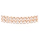 Swarovski Rozé dupla karkötő swarovski kristályokkal 5224182