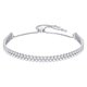 Swarovski Ezüst színű dupla karkötő swarovski krstályokkal 5221397