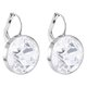 Swarovski Bella ezüst színű fülbevaló nagy swarovski kristállyal 883551