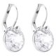 Swarovski Bella V ezüst színű fülbevaló swarovski kristállyal 5292855