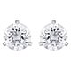 Swarovski Solitaire ezüst színű fülbevaló swarovski kristállyal 1800046
