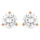 Swarovski Solitaire rozé fülbevaló swarovski kristállyal 5112156