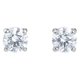 Swarovski Attract Stud ezüst színű fülbevaló swarovski kristállyal 5509937