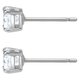 Swarovski Attract Stud ezüst színű fülbevaló swarovski kristállyal 5509937