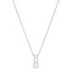 Swarovski Attract Trilogy ezüst színű nyaklánc swarovski kristállyal 5414970
