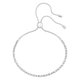 Swarovski Subtle ezüst színű karkötő swarovski kristályokkal 5465384