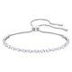 Swarovski Subtle ezüst színű karkötő swarovski kristályokkal 5465384