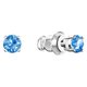 Swarovski Sparkling Dance ezüst színű ékszer szett mozgó kék swarovski kristállyal 5480485