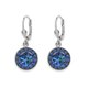 Coeur de Lion Kék swarovski köves függő fülbevaló 4982/20-0700
