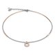 Coeur de Lion Rozé rombusz nyaklánc swarovski kristállyal 4973/10-1800