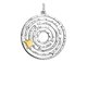 Thomas Sabo Labirintus ezüst medál arany csillaggal PE851-849-14