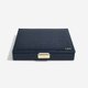 Stackers Sötétkék croc classic fedeles ékszerdoboz 74156