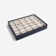 Stackers Sötétkék croc classic 25 fakkos ékszertálca 74160