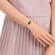 Swarovski Ikonikus fekete rozé hattyús karkötő 5344132