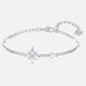 Swarovski Szimbolikus csillag ezüst színű karkötő 5511401