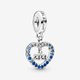 Pandora ékszer 2020 Új év függő ezüst charm 798436C01