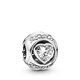 Pandora ékszer Kiemelt szív ezüst charm 798464C01
