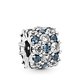 Pandora ékszer Kék és áttetsző csillogás ezüst charm 798487C02
