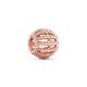 Pandora ékszer Gömbök áttört rozé charm 788679C00