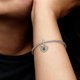 Pandora ékszer Esőerdőzöld gyöngyös szív függő charm 798854C05