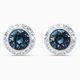 Swarovski Angelic fülbevaló kék és fehér swarovski kristályokkal 5536770