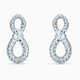 Swarovski Infinity fülbevaló swarovski kristályokkal 5518880