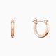 Swarovski Infinity függő rozé fülbevaló swarovski kristállyal 5512625