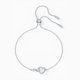 Swarovski Szív és végtelen sliding karkötő kristállyal 5604200