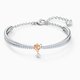 Swarovski Bicolor karperec swarovski kristállyal 5516544