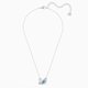 Swarovski Táncoló hattyú nyaklánc kék swarovski kristállyal 5533397